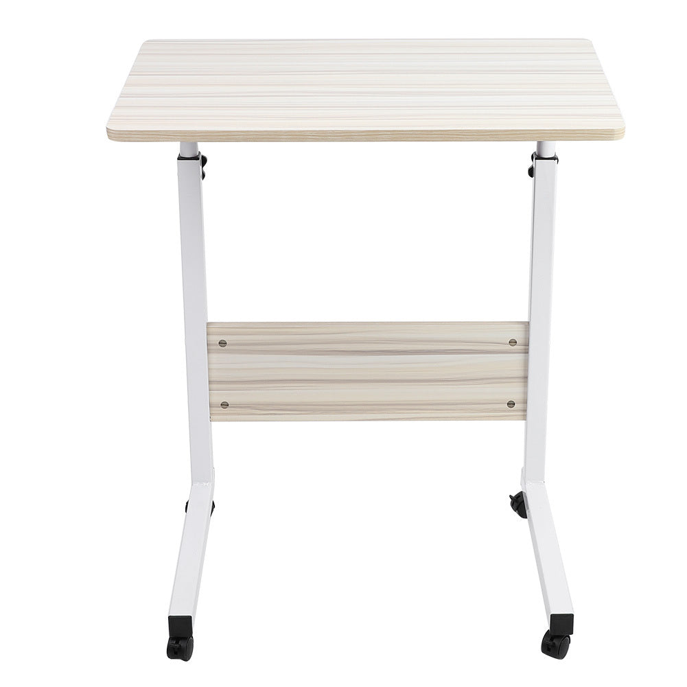 Portable laptop desk for home office with a sleek design and adjustable height for convenience